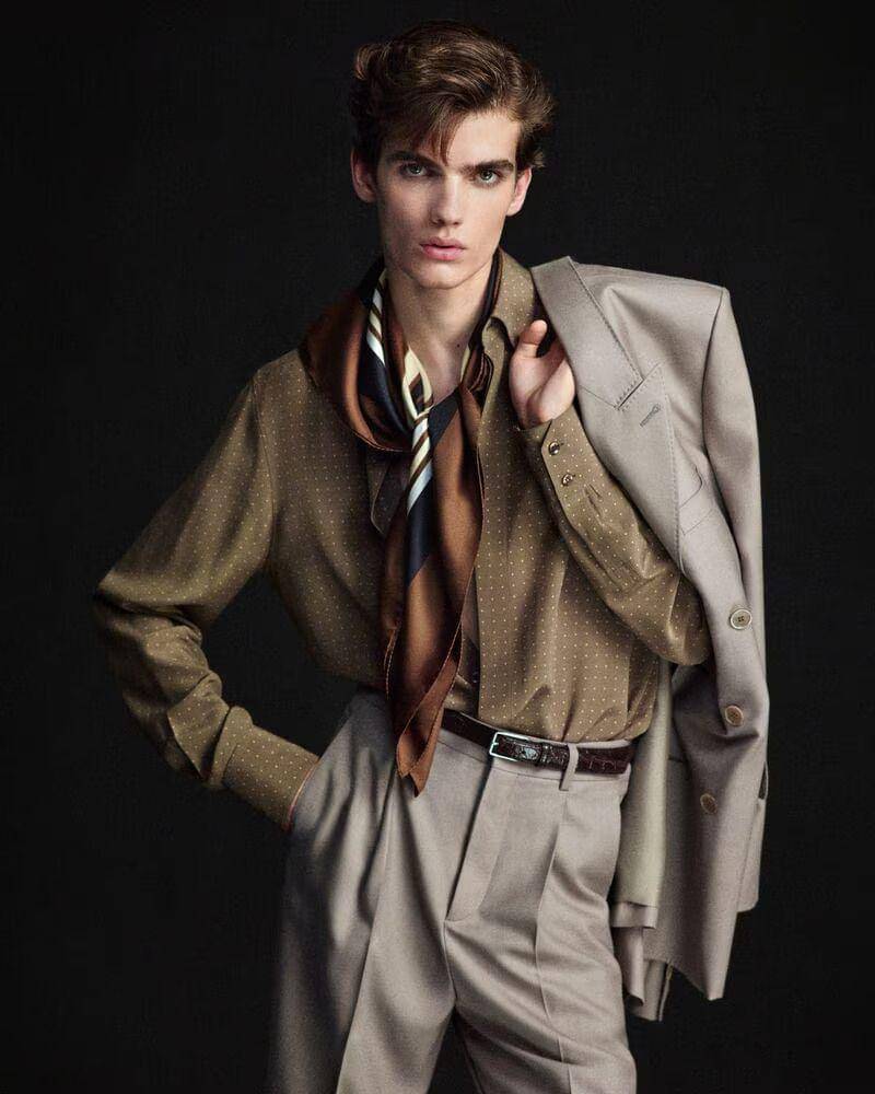 Saint Laurent Spring 2025 lookbook (dok. YSL)