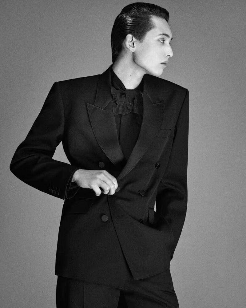 Saint Laurent Spring 2025 lookbook (dok. YSL)