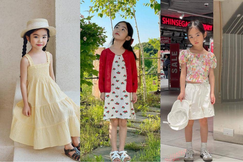 7 Inspirasi Outfit Korean Style untuk Anak Cewek ala Oh Eun Seo, Cute!