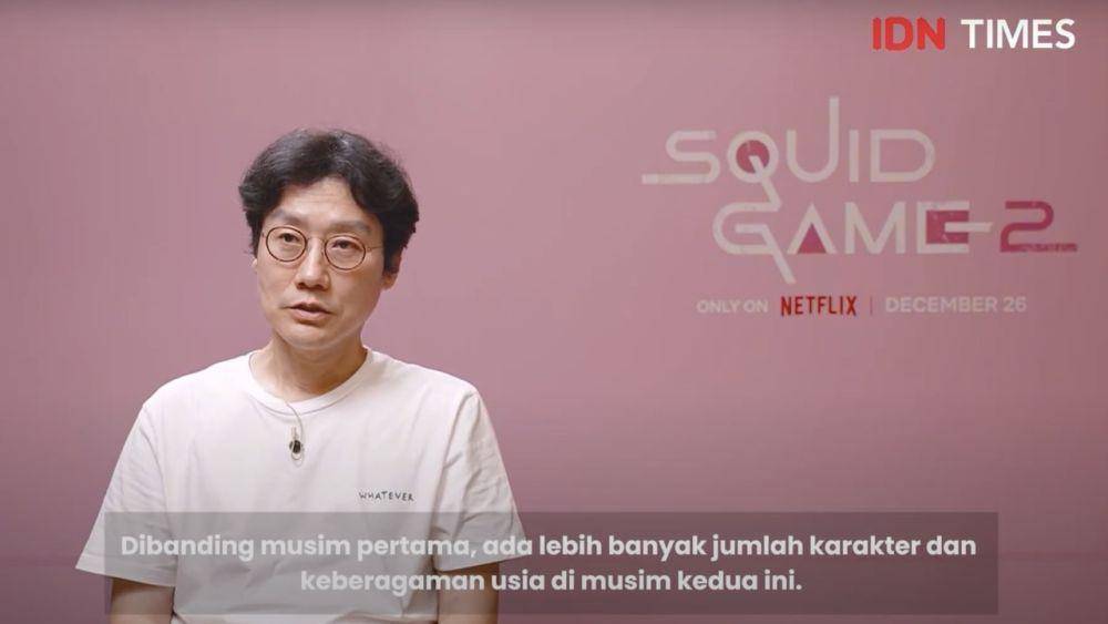 cuplikan interview IDN Times bersama Sutradara Hwang dan para pemain Squid Game 2 (youtube.com/idntimes)