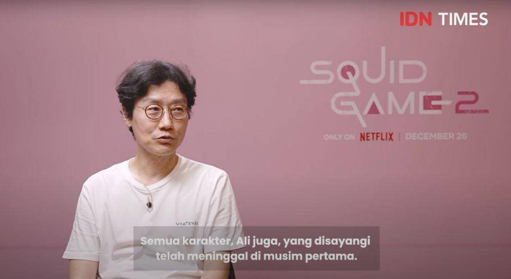 cuplikan interview IDN Times bersama Sutradara Hwang dan para pemain Squid Game 2 (youtube.com/idntimes)