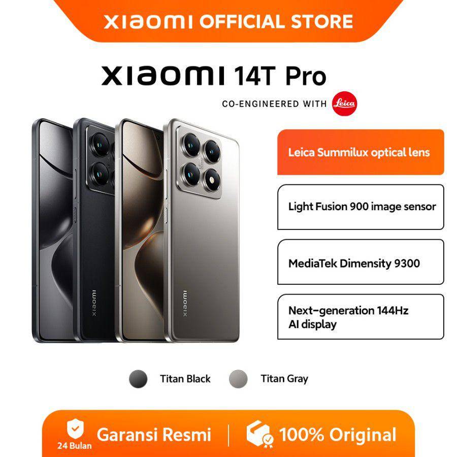 Xiaomi 14T Pro (tokopedia.com/Xiaomi Official Store)