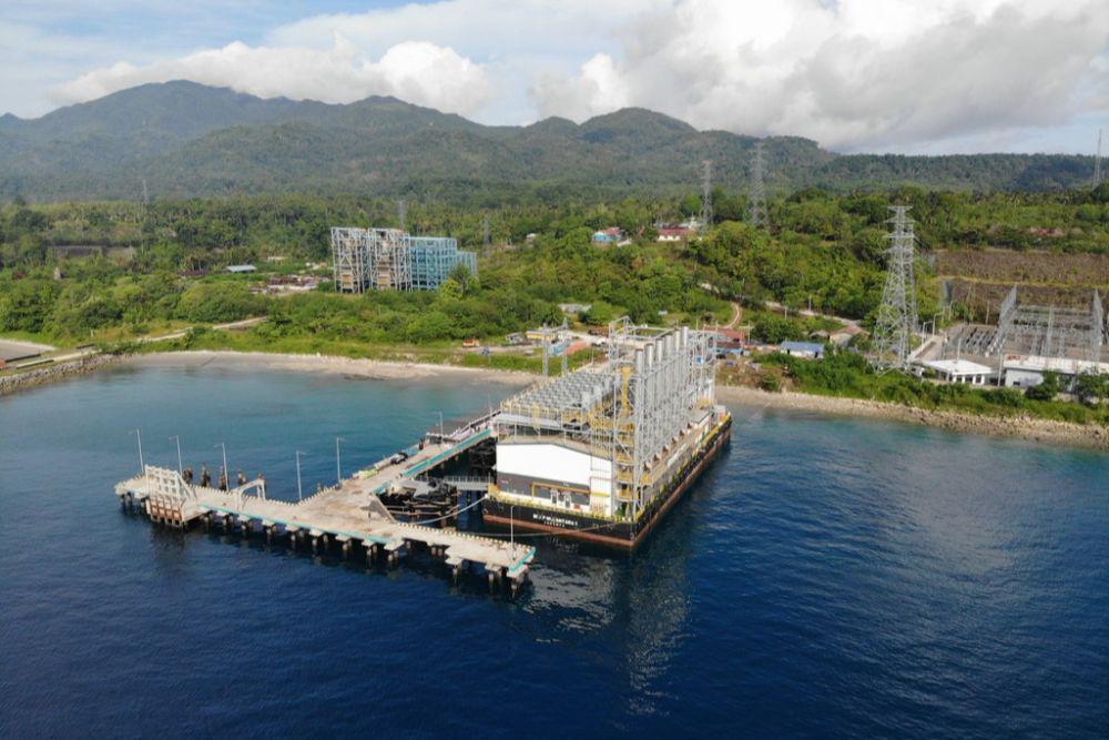 Amankan Listrik saat Nataru, Maluku Andalkan Pembangkit Apung