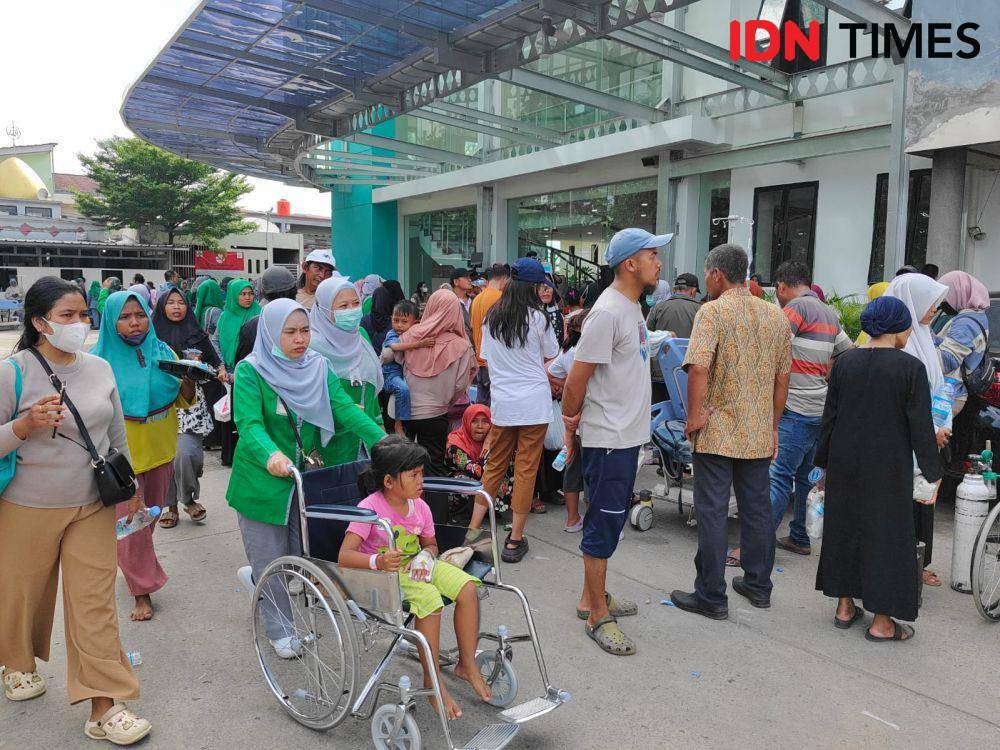 Kebakaran di RS Tiara Bekasi. (IDN Times/Imam Faishal)