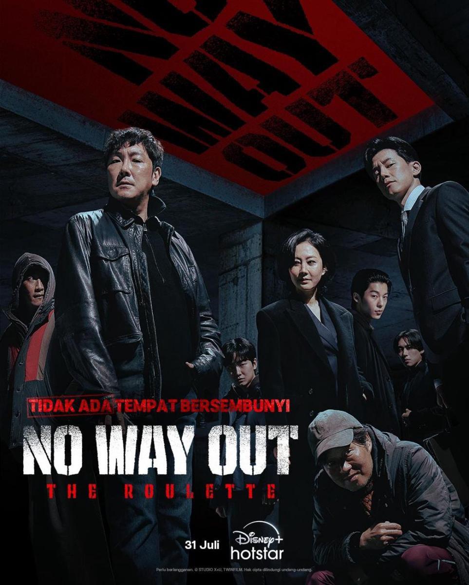 poster drama No Way Out: The Roulette (instagram.com/disneyplushotstarid)