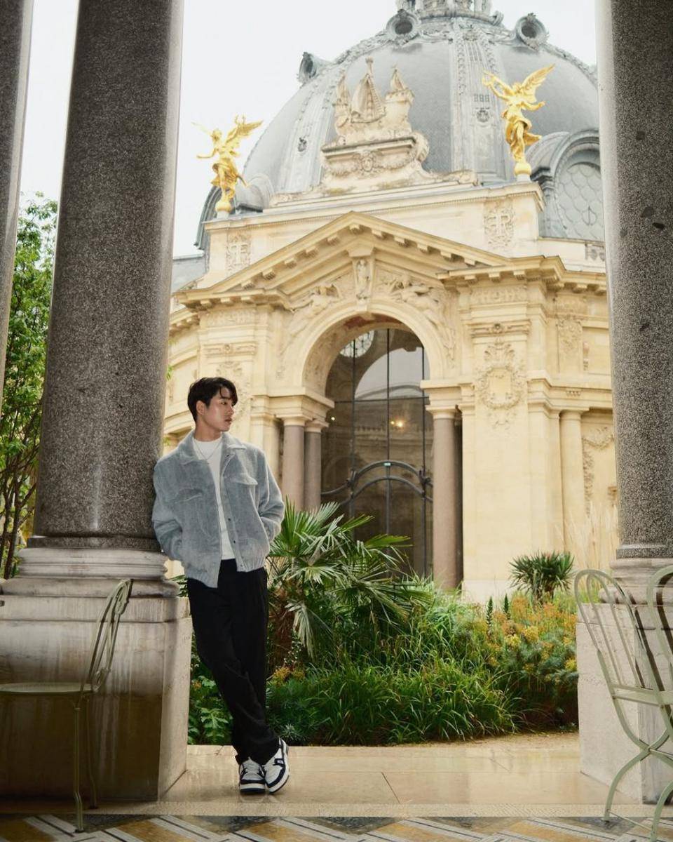 outfit preppy style ala Est Supha (instagram.com/est_rvp)
