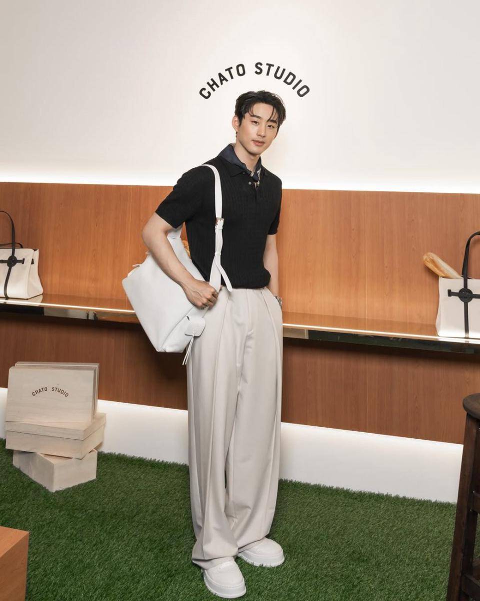 outfit preppy style ala Est Supha (instagram.com/est_rvp)