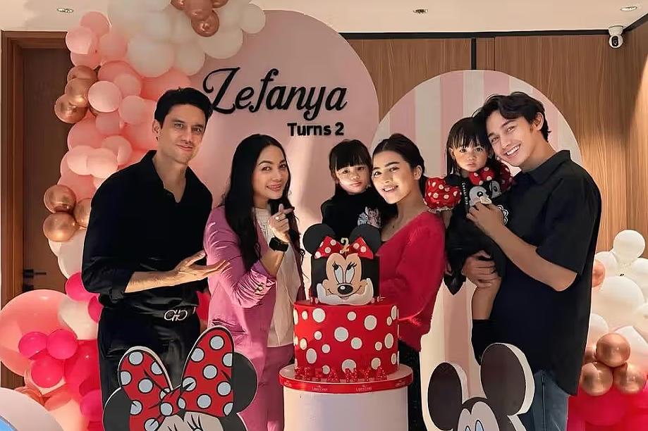 Potret Pesta Ultah ke-2 Zefanya Anak Felicya Angelista dan Hito Caesar