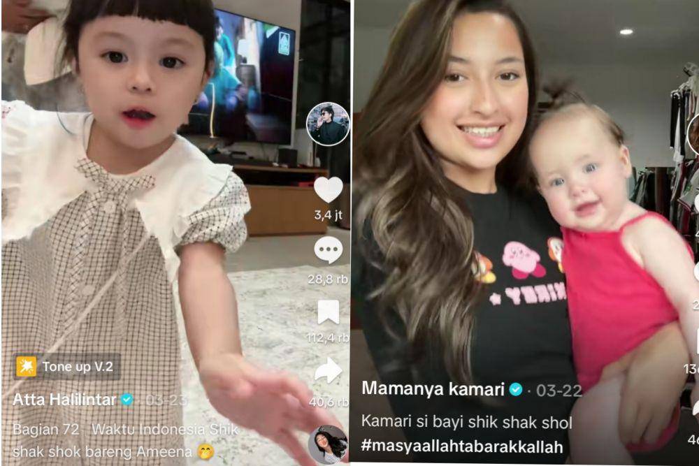 lagu viral Tiktok 2024 (tiktok.com/attahalilintar | tiktok.com/jennifer.coppen)