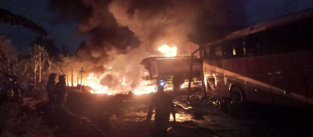 Dua Tangki BBM Ilegal Kebakaran Hebat di Bogor, Pemilik Kabur