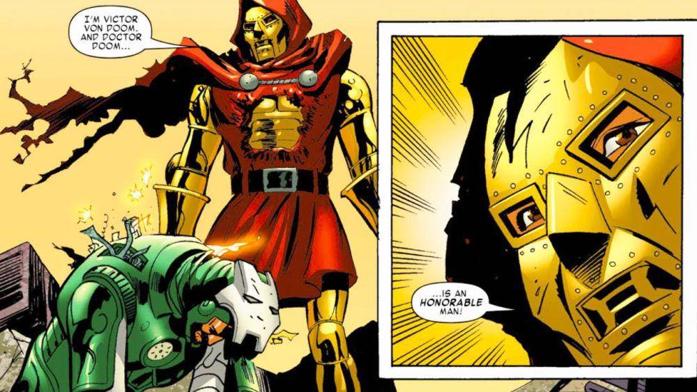 Tony Stark menjadi Doctor Doom (dok. Marvel Comics/What If? Iron Man: Demon in an Armor)