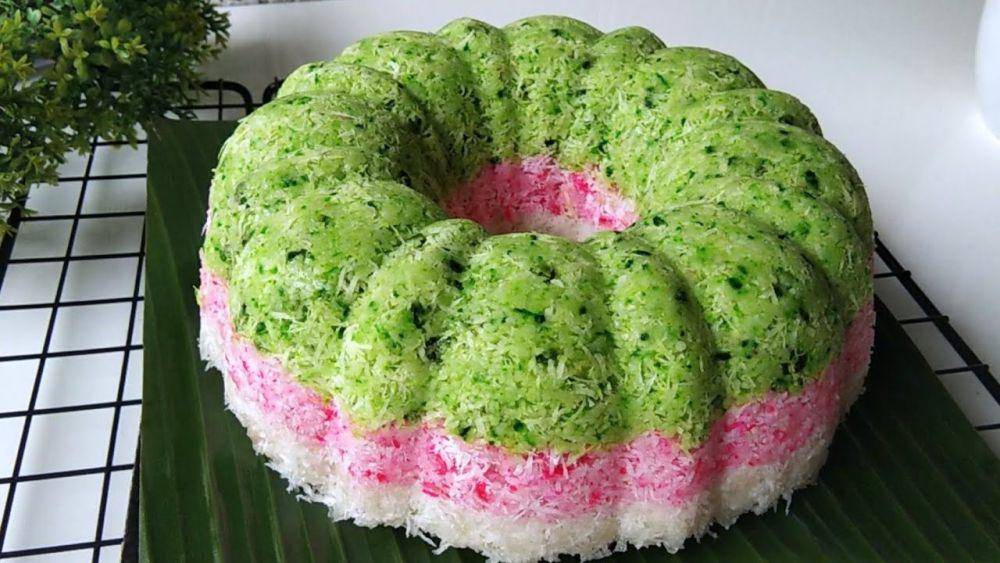 ilustrasi kue sengkulun pandan (YouTube.com/PAP COOK)