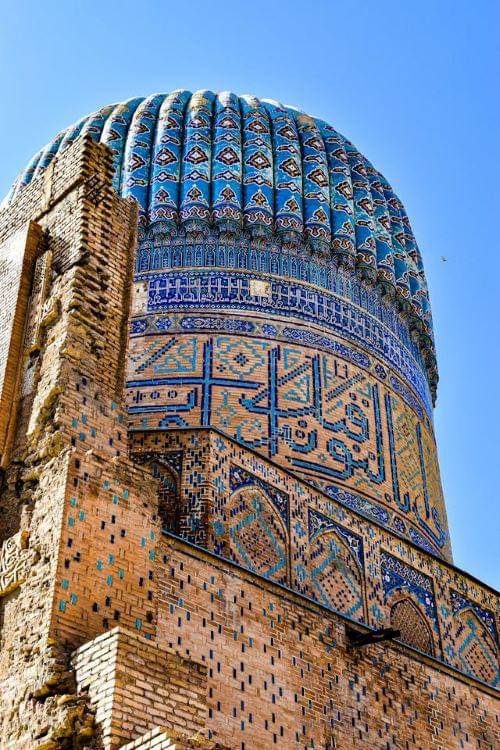 Landmark terkenal Uzbekistan: Masjid Bibi-Khanym (pexels.com/AXP Photography)