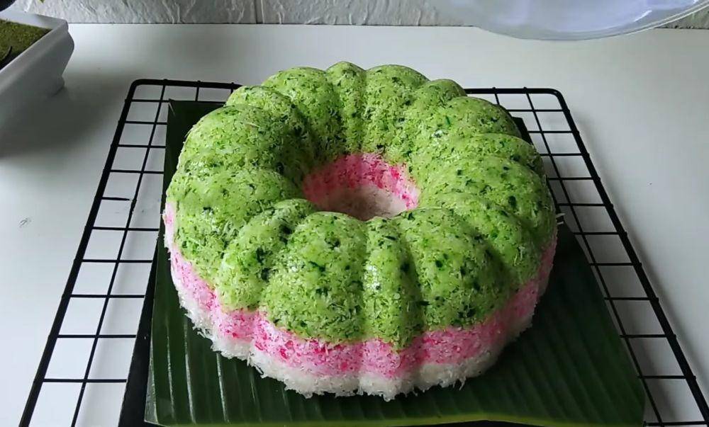 ilustrasi kue sengkulun pandan (YouTube.com/PAP COOK)