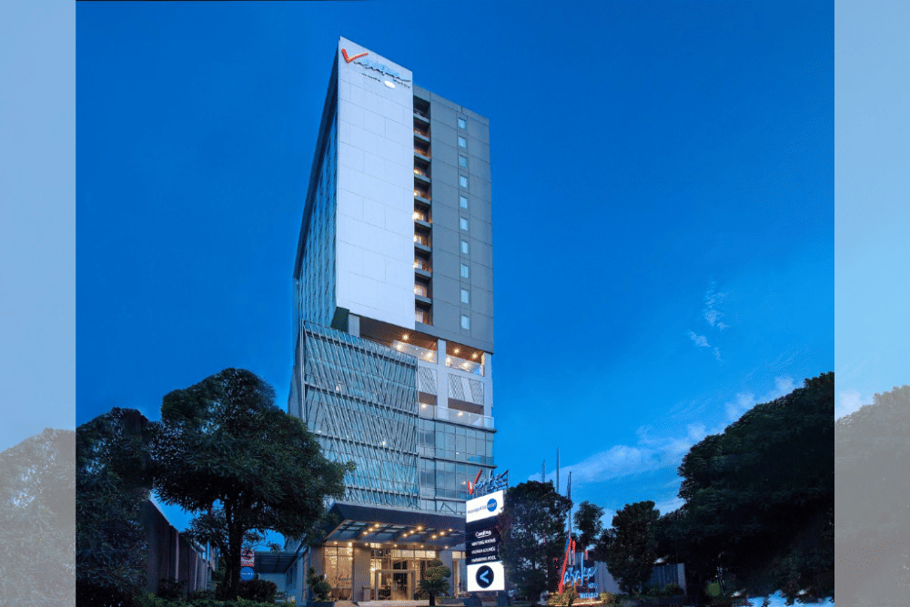 Suasana Vasaka Hotel Makassar yang berada di Jl. Andi Pangerang Pettarani, Kel. Banta-Bantaeng, Kec. Rappocini. (Dok. Istimewa)