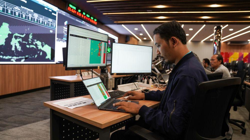 Indosat mengoptimalkan layanannya melalui dukungan Digital Intelligence Operations Center (DIOC). (Dok. Indosat).