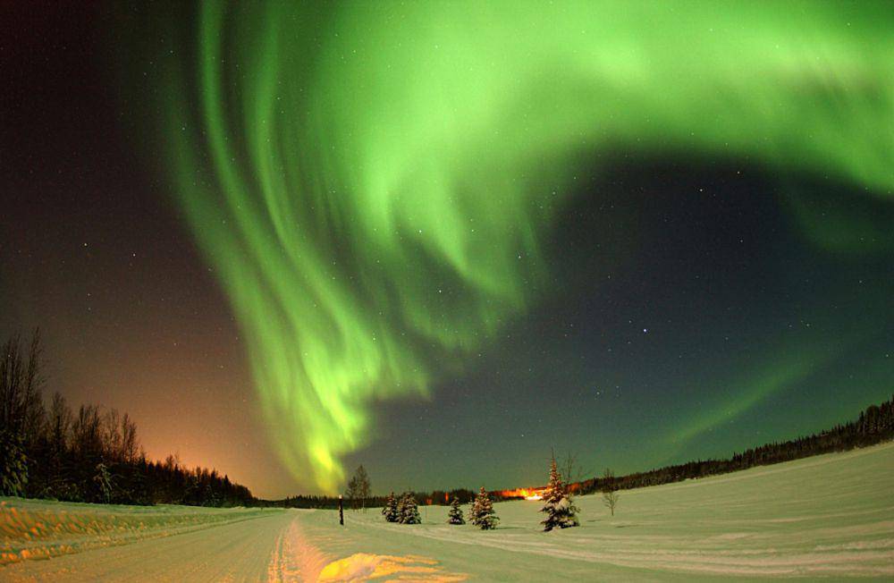 Ilustrasi Aurora Borealis (pexels.com/Pixabay)