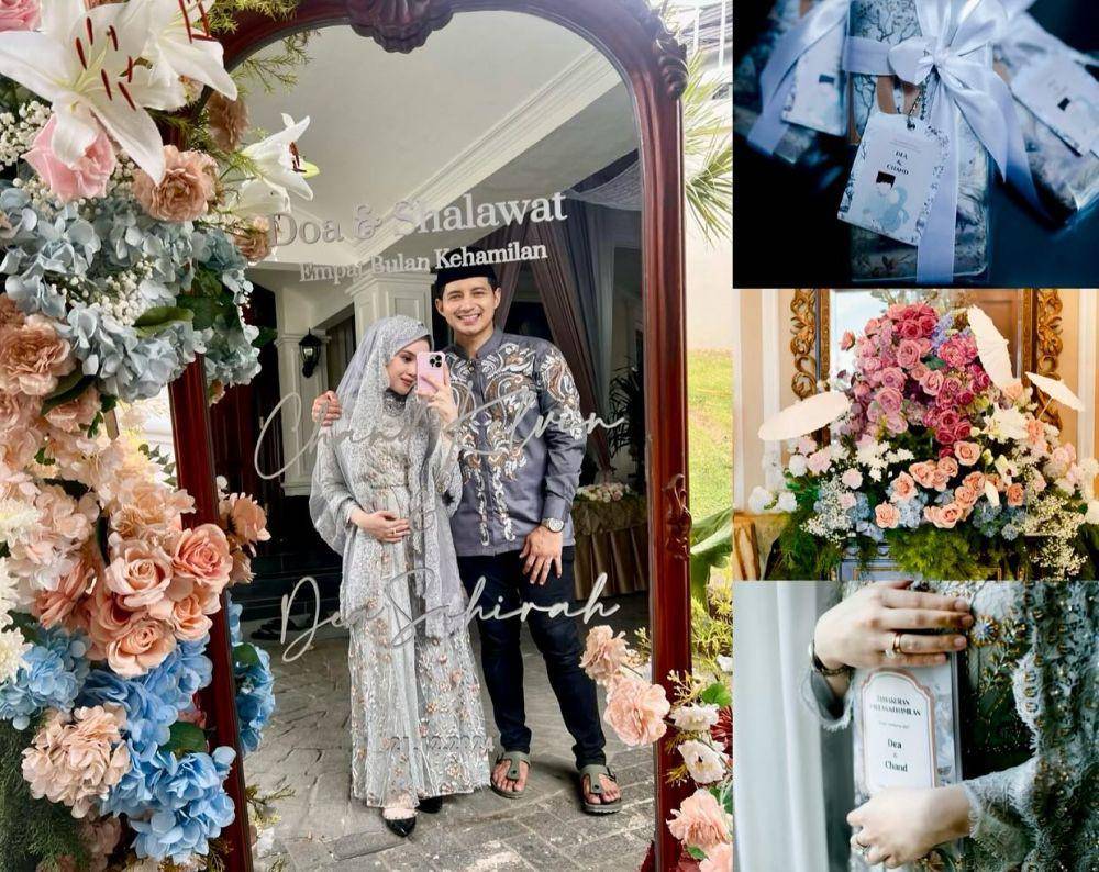 pengajian kehamilan istri Chand Kelvin (Instagram.com/chand_kelvin)