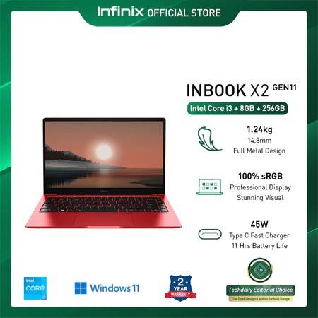 Infinix InBook X2 (shopee.co.id/Infinix Official Shop)