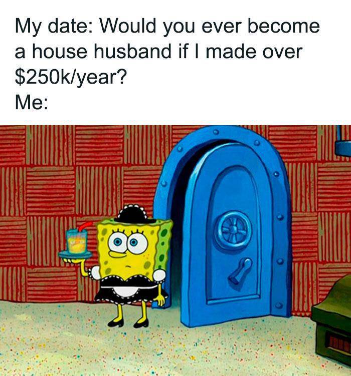 meme SpongeBob tentang kencan (reddit.com/More_Librarian1244)