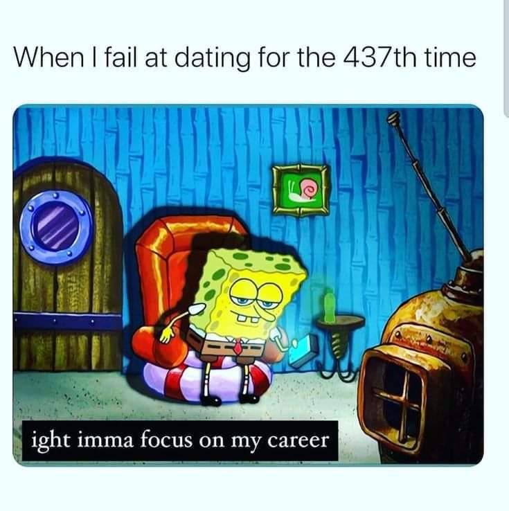 meme SpongeBob tentang kencan (reddit.com/FamiliarProfessor947)