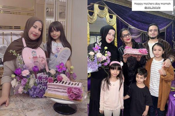 7 Potret Tasyi Athasyia Kasih Kejutan Hari Ibu Buat Ala Alatas