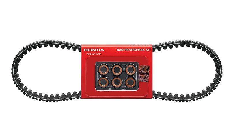 ilustrasi suku cadang v-belt motor matic Honda (wahanahonda.com)