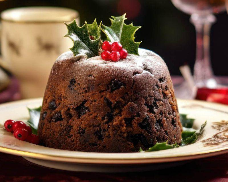 christmas pudding (instagram.com/draegersmarket)