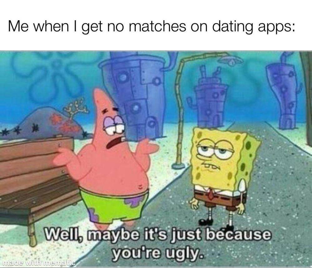 meme SpongeBob tentang kencan (reddit.com/greenlight144000)