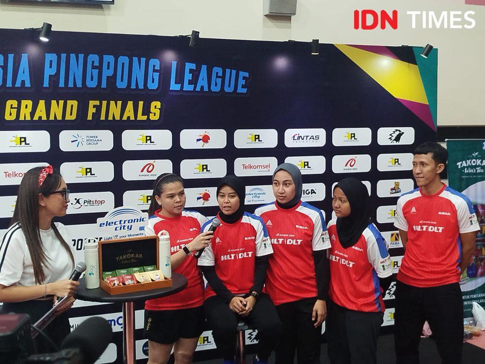 Onic dan Arwana Jaya Berbagi Gelar di Indonesia Pingpong League 2024