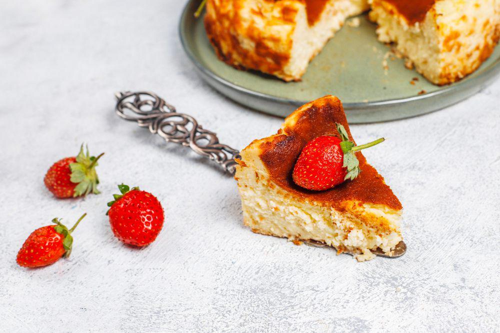 8 Ide Topping Burnt Cheese Cake agar Rasanya Makin Sempurna