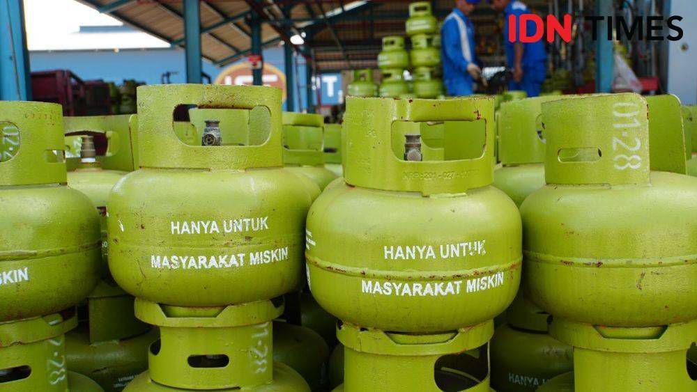 Pasca HET Naik, Elpiji 3 Kg di Lahat Tembus Rp60 Ribu