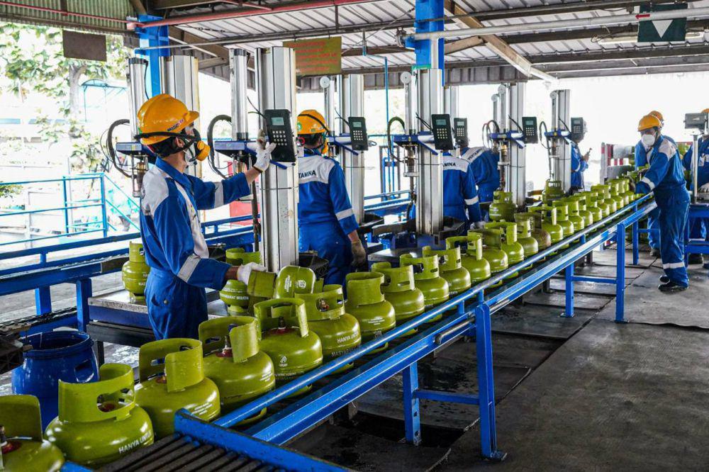 Mendag RI Cek Langsung Pengisian Gas LPG di SPBE Padalarang, KBB. (Dok/Istimewa)