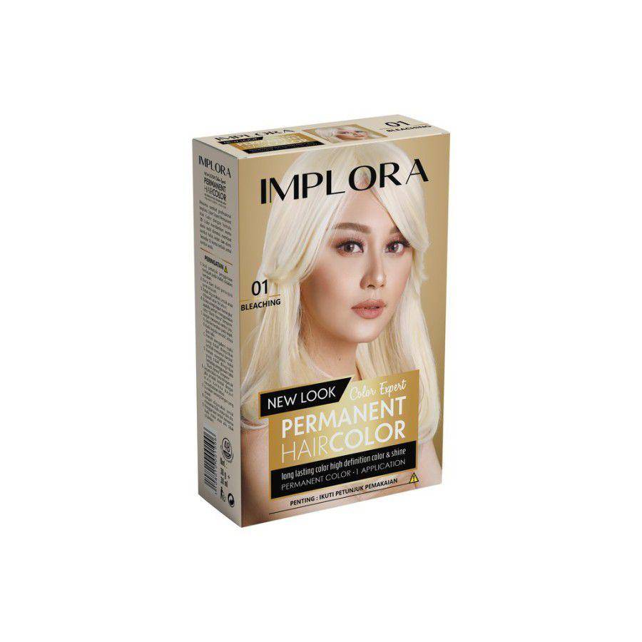 IMPLORA Permanent Hair Color Pewarna Bleach (dok. IMPLORA)