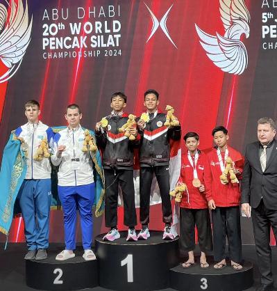 Atlet Kota Tangerang Raih Emas di Kejuaraan Pencak Silat di Abu Dhabi