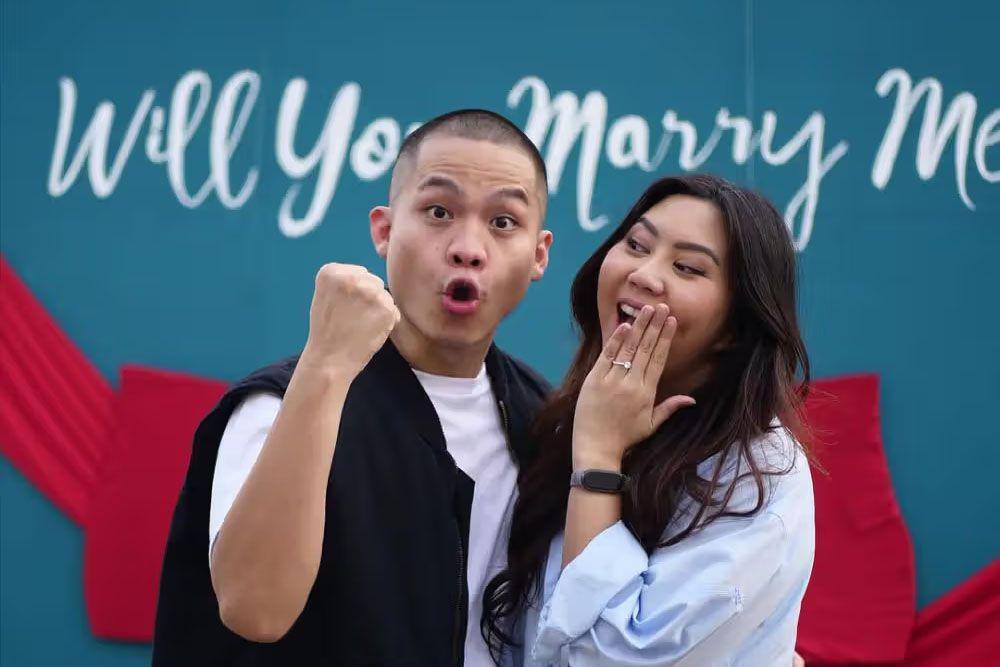 7 Potret Cellos Melamar Natasha Kekasihnya Usai 7 Tahun Pacaran