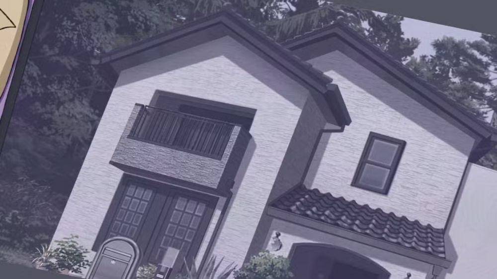 potret rumah Jiji dalam anime Dandadan (dok. Yukinobu Tatsu, Science SARU, Shounen Jump+/Dandadan)
