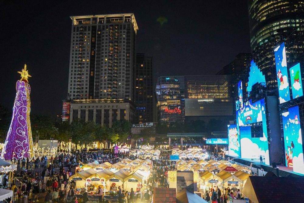 potret Christmasland New Taipei City (x.com/NewTaipeiGov)