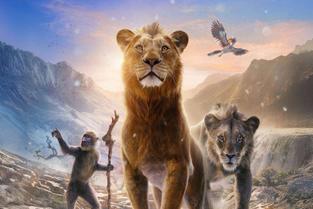 poster film Mufasa: The Lion King. (dok. Walt Disney Pictures/Mufasa: The Lion King)