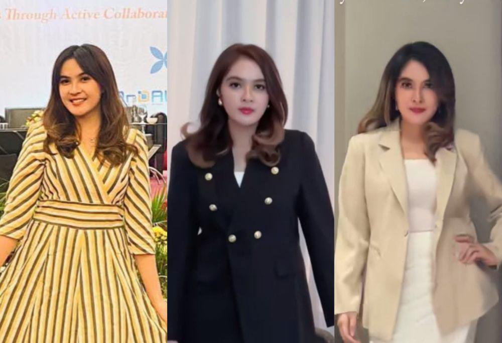 10 Office Look ala Anelies Praramadhani, Simpel Profesional