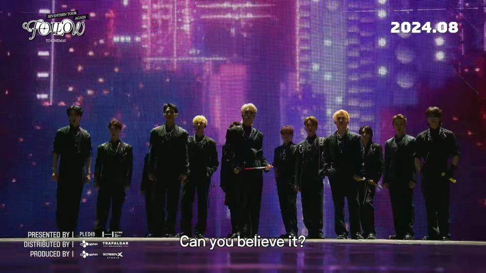 cuplikan film SEVENTEEN Tour 'Follow' Again to Cinemas (youtube.com/pledis17)