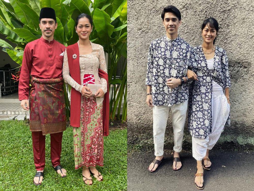 9 Inspirasi OOTD Couple Prisia Nasution dan Suami, Kompak Terus!