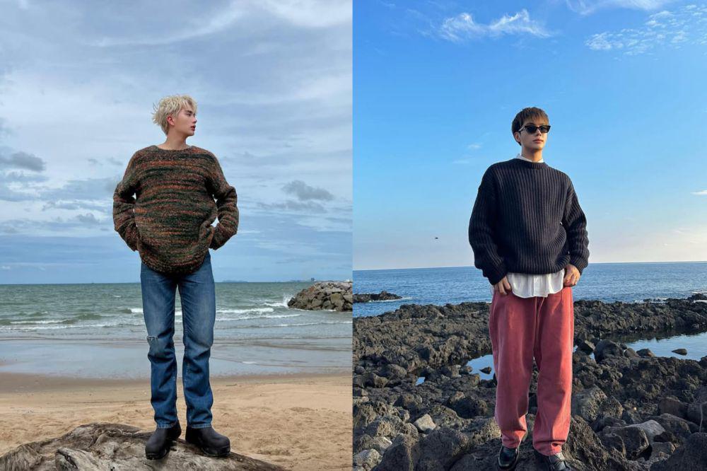 7 Inspirasi Outfit Beach Boy ala Inn Sarin Ronnakiat, Breezy dan Kece!