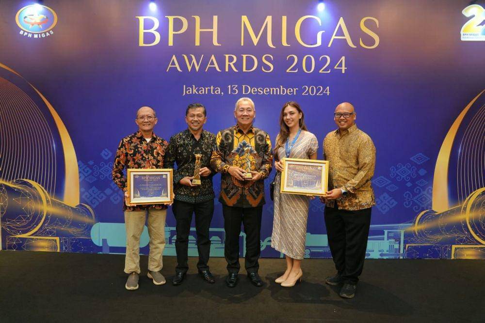 PGN meraih tiga penghargaan ajang BPH Migas Awards diserahkan Jumat (13/12/2024). (Dok. PGN).