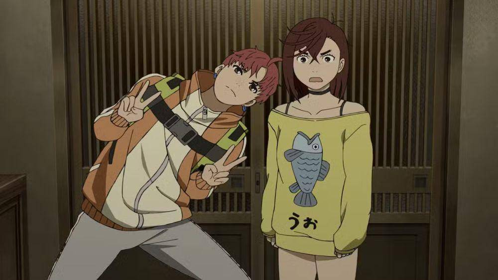 Jiji dan Momo karakter Dandadan (dok. Yukinobu Tatsu, Science SARU, Shounen Jump+/Dandadan)