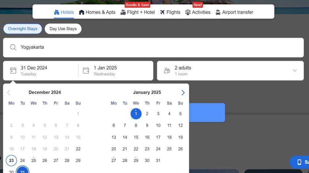 proses booking di Agoda.com (agoda.com)