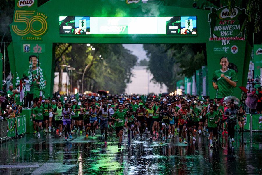 HUT ke-50, Milo Activ Indonesia Race 2024 Diikuti 25 Ribu Pelari