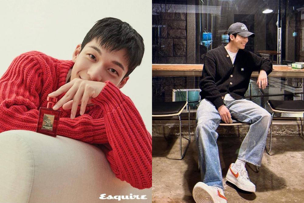 7 Ide Outfit Rajut untuk Malam Natal ala Wi Ha Joon, Cozy dan Maskulin