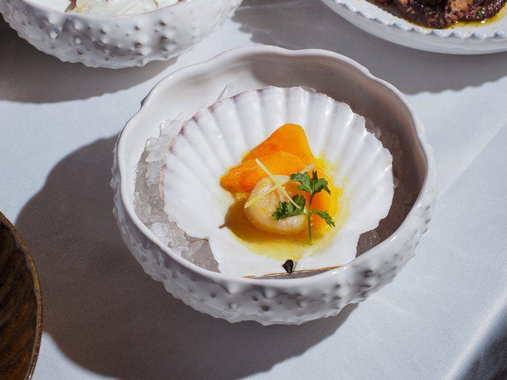 ilustrasi olahan scallop