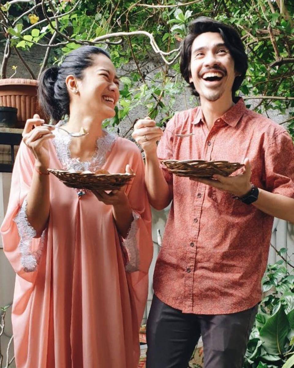inspirasi outfit couple ala Prisia Nasution dan suami (instagram.com/prisia)